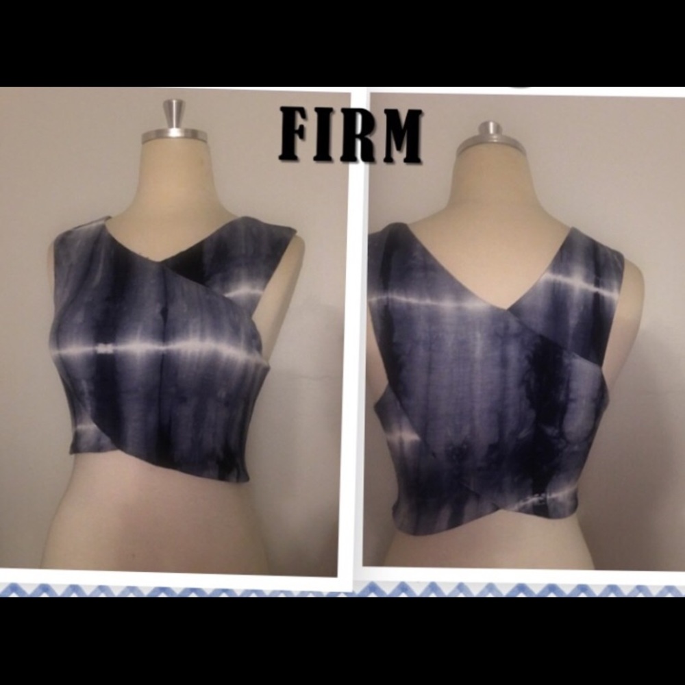 So Fetch Tie Die Crop Top
